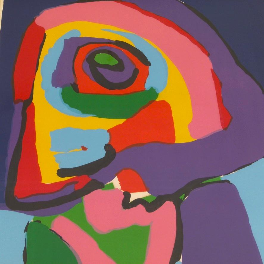 1970 Karel Appel Serigraph at City Issue Atlanta