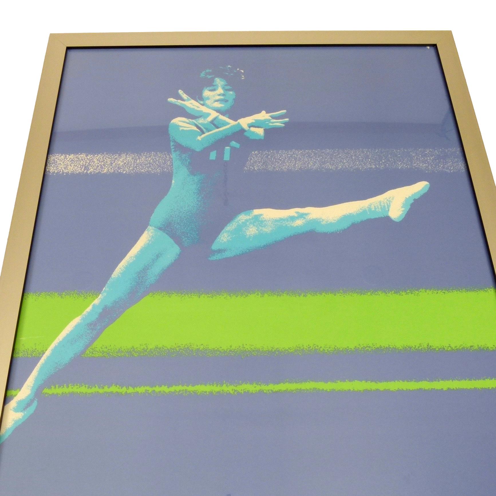 1972 Munich Olympic Gymnastics Poster at City Issue Atlanta