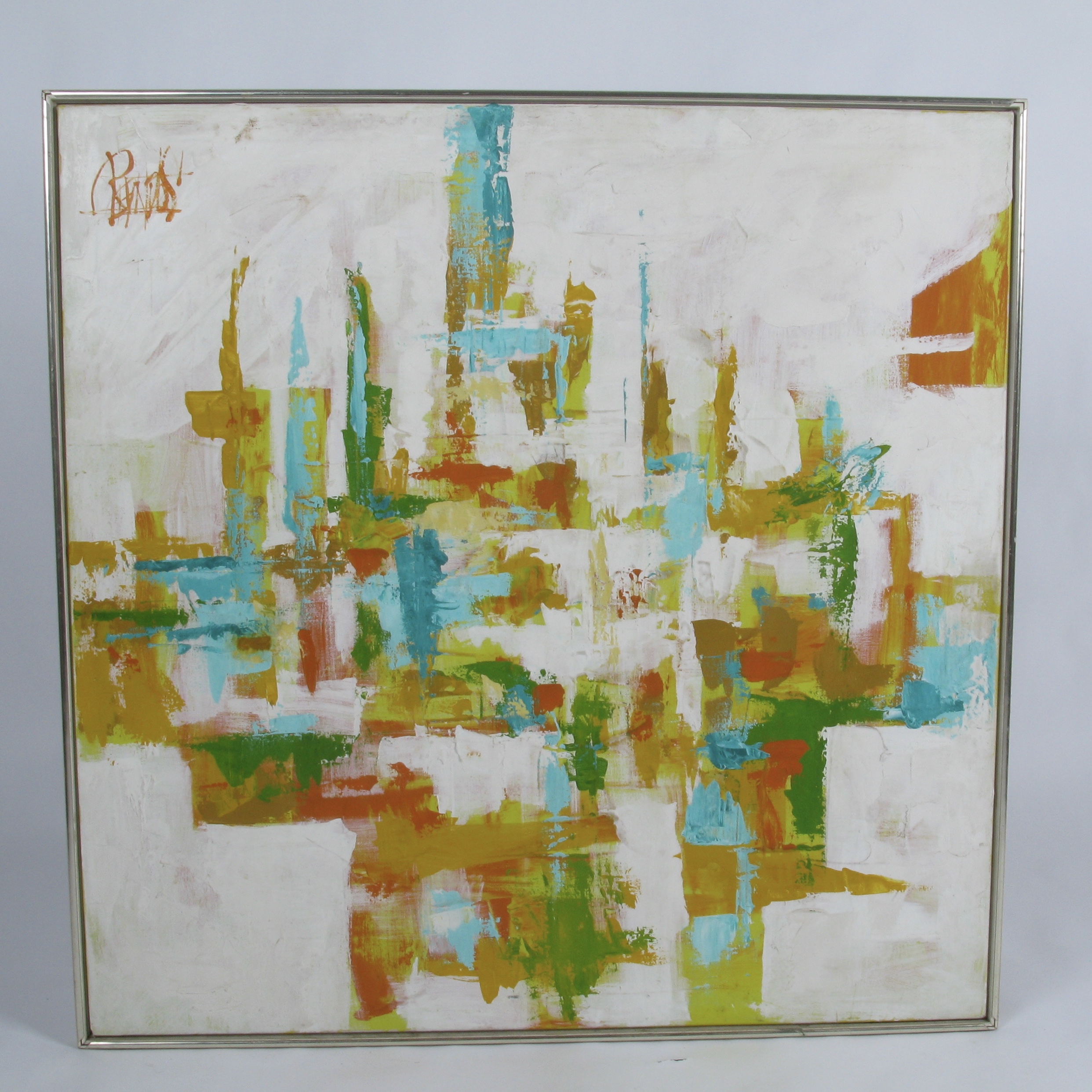 Lee Reynolds Abstract Painting at City Issue Atlanta