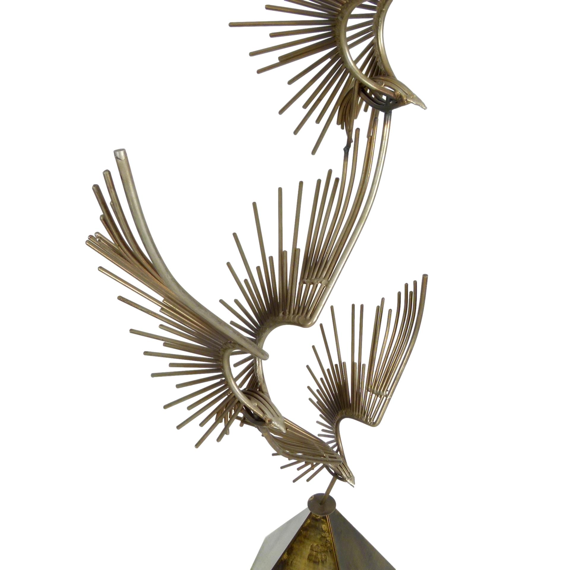 Curtis Jere' "Birds In Flight" Sculpture at City Issue Atlanta
