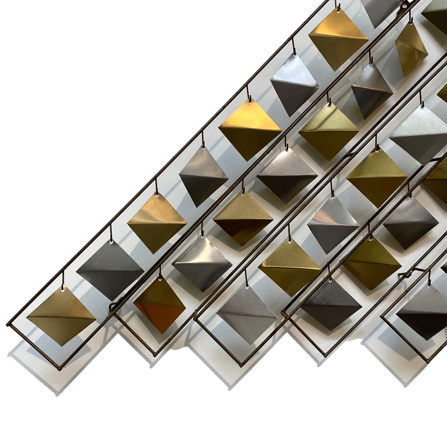 1970s Geometric Wall Sculpture at City Issue Atlanta