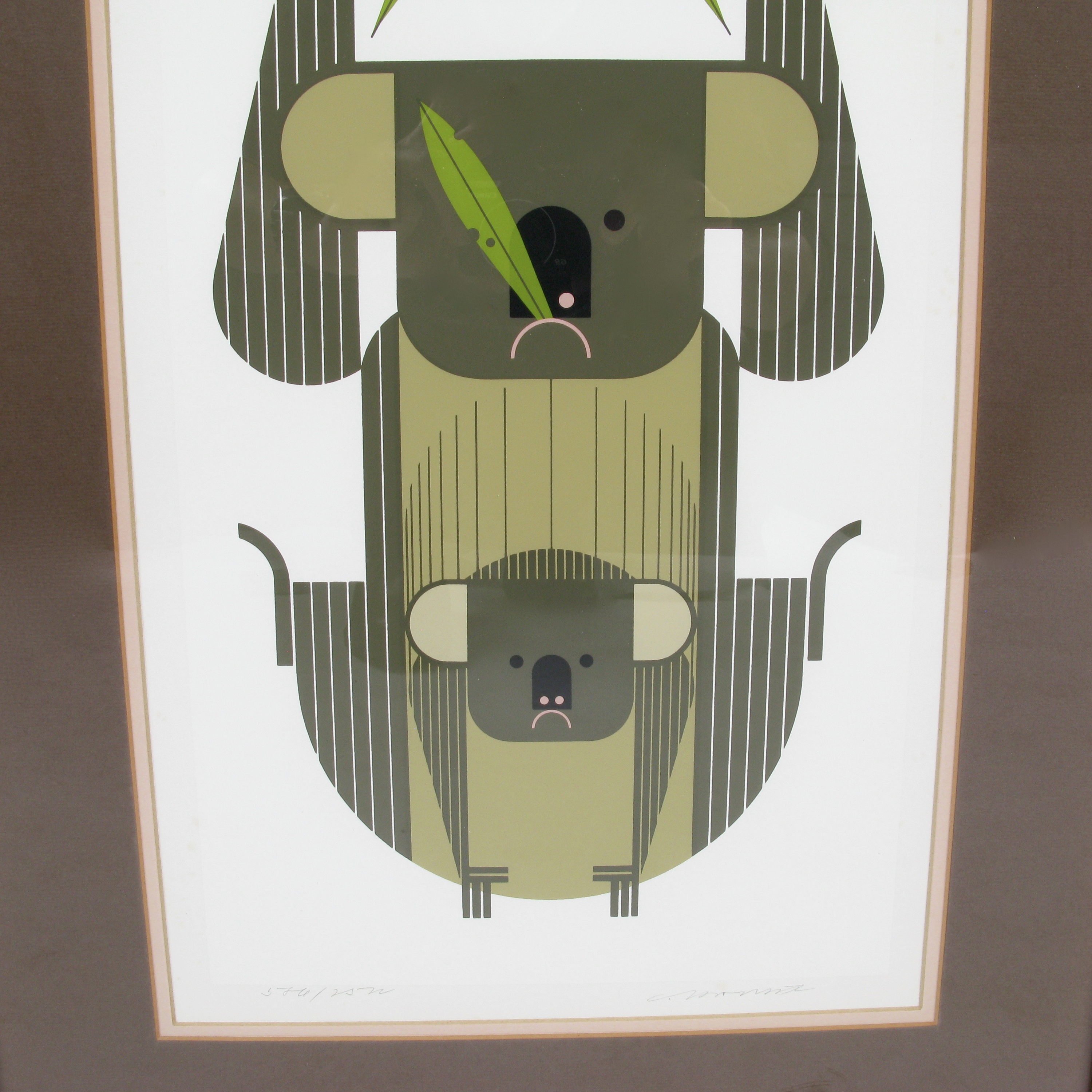 Charley Harper Koalas Serigraph at City Issue Atlanta