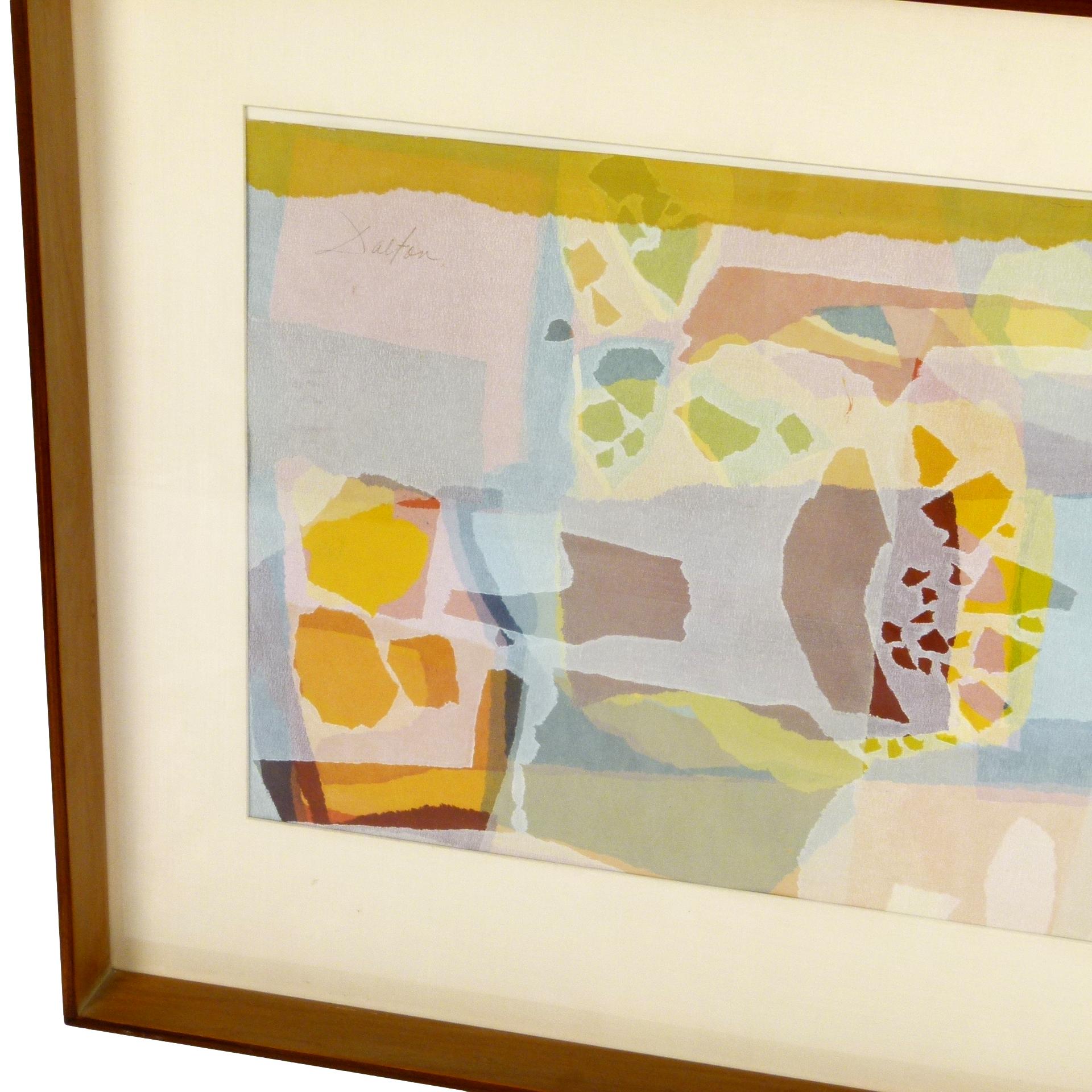 Abstract Serigraph Jack K. Dalton Abstract Serigraph, 1960s at City Issue Atlanta
