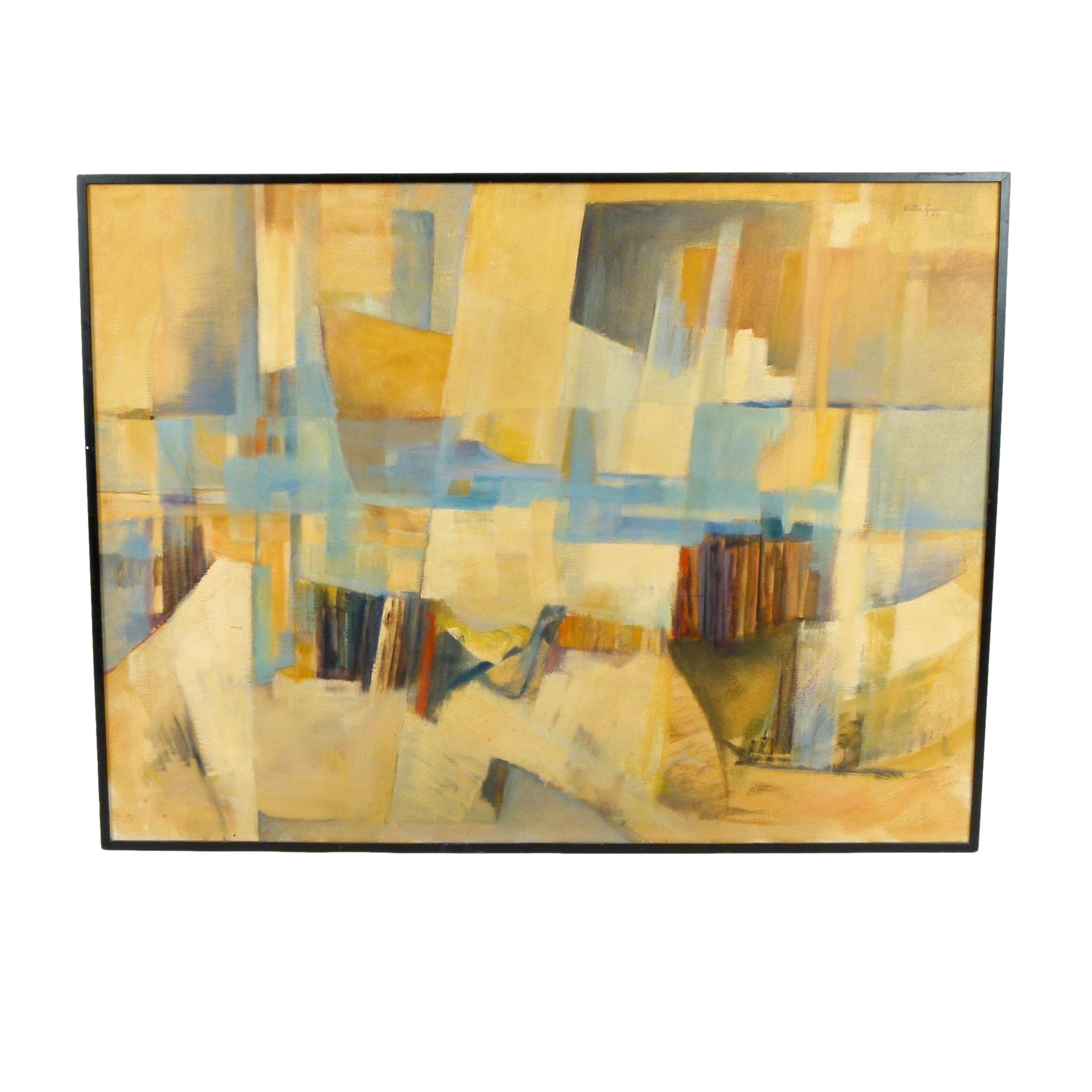 Walter Green Abstract, 1963 at City Issue Atlanta