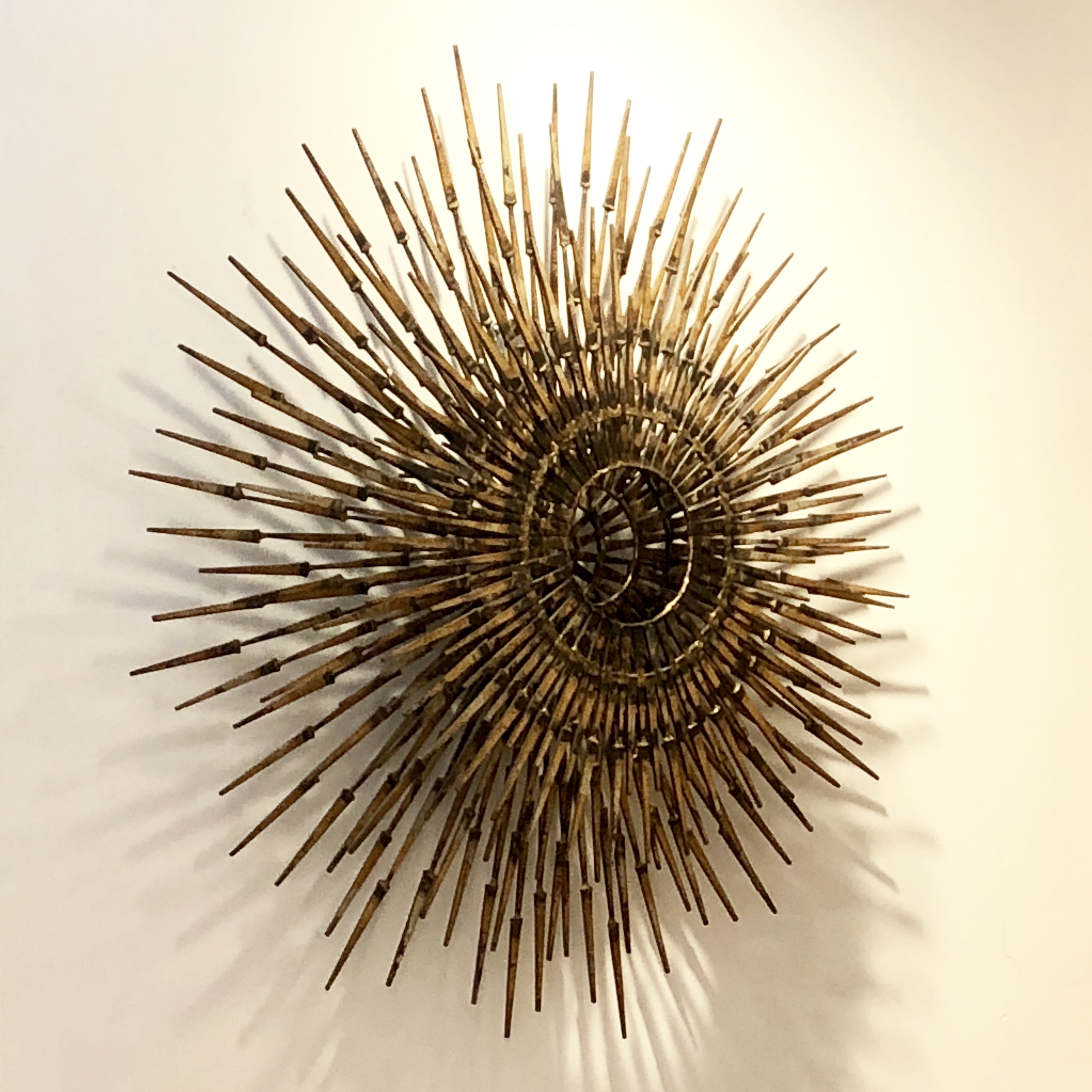 WIlliam Bowie Sunburst Wall Sculpture at City Issue Atlanta