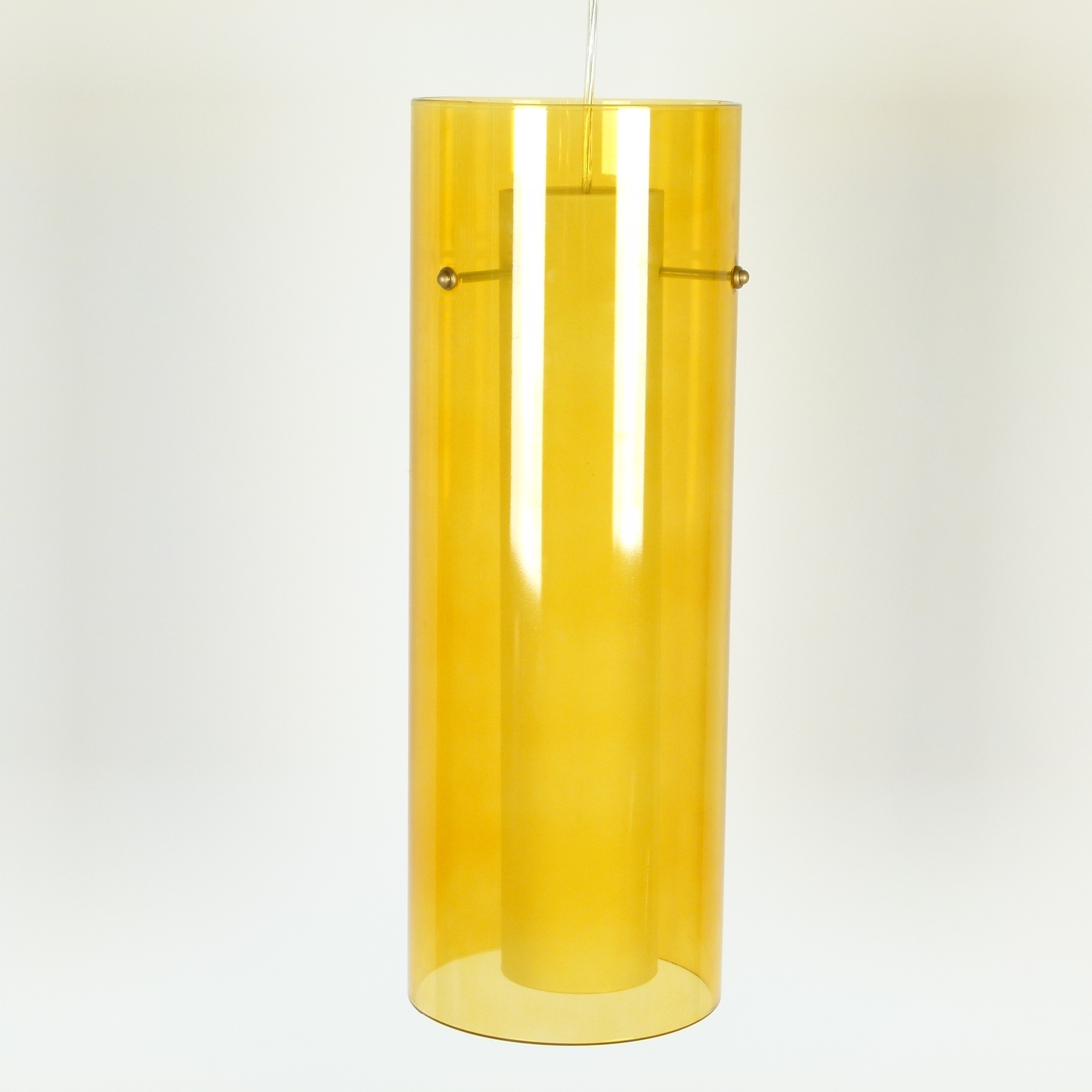 Large Glass Cylinder Pendant at City Issue Atlanta