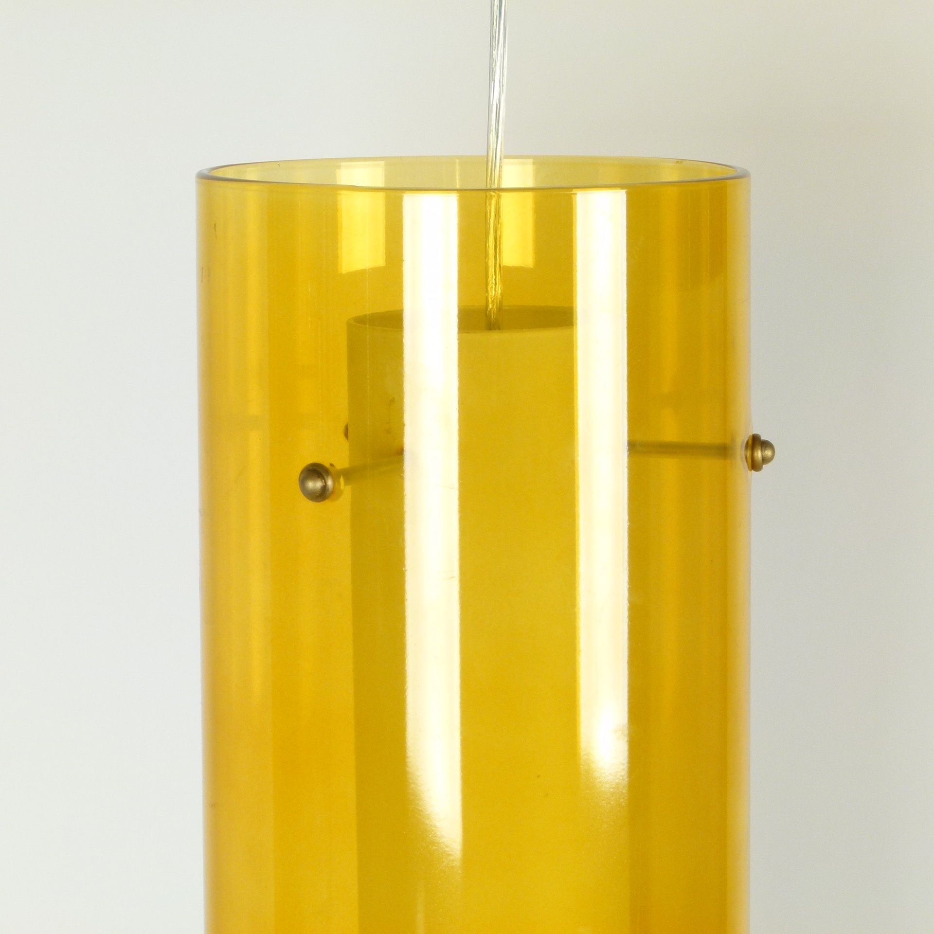 Large Glass Cylinder Pendant at City Issue Atlanta