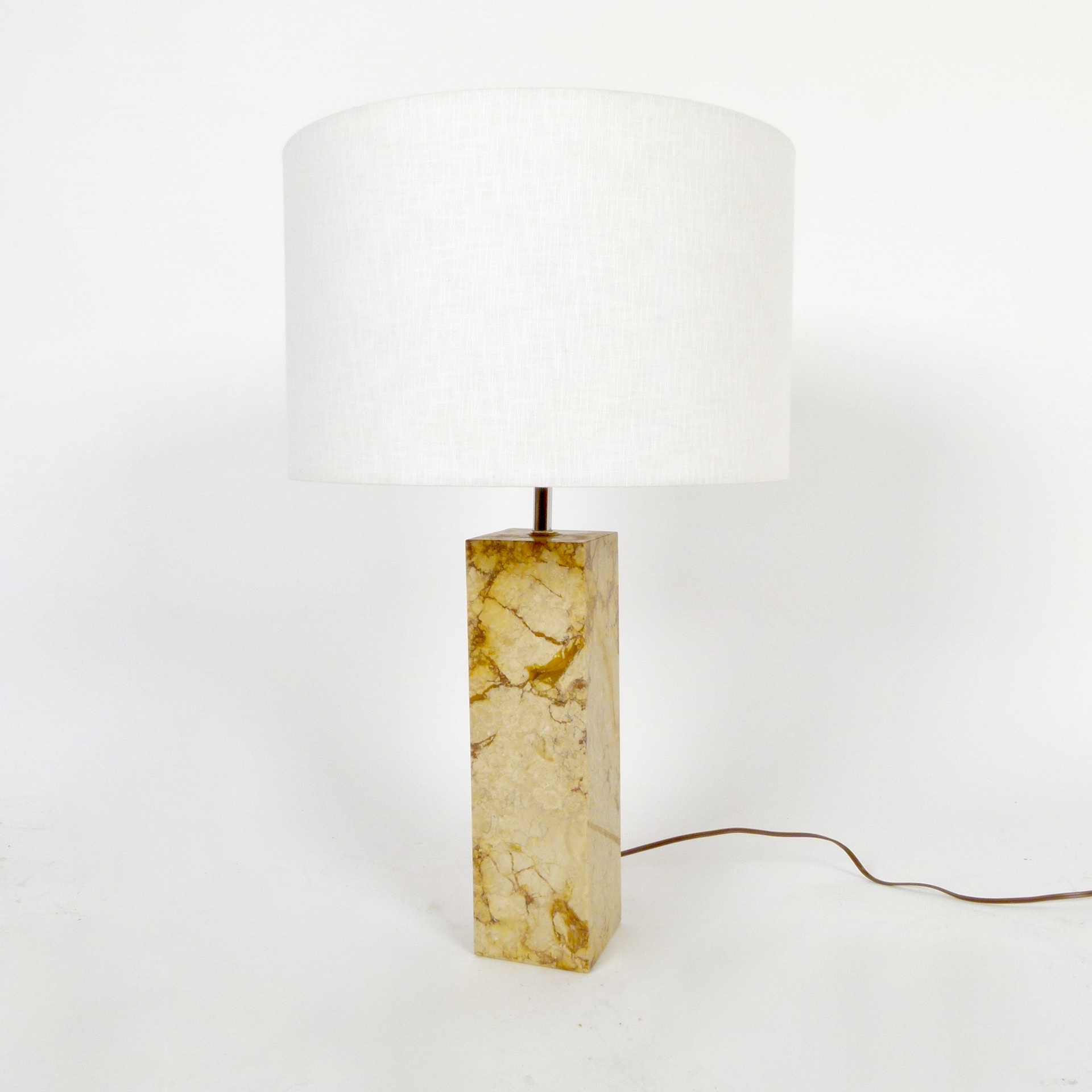 Marble Column Lamp at City Issue Atlanta