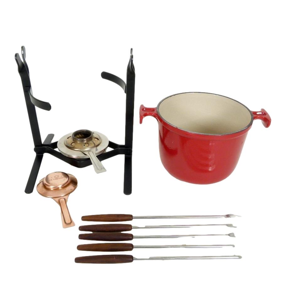 Enzo Mari Le Creuset Fondue Set at City Issue Atlanta