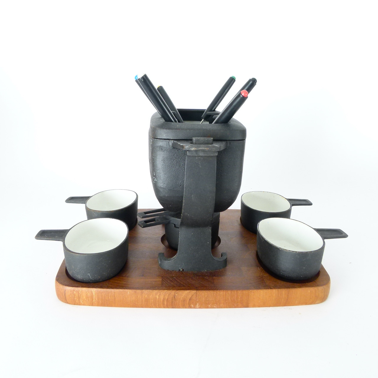 Ten Piece Danish Fondue Set at City Issue Atlanta