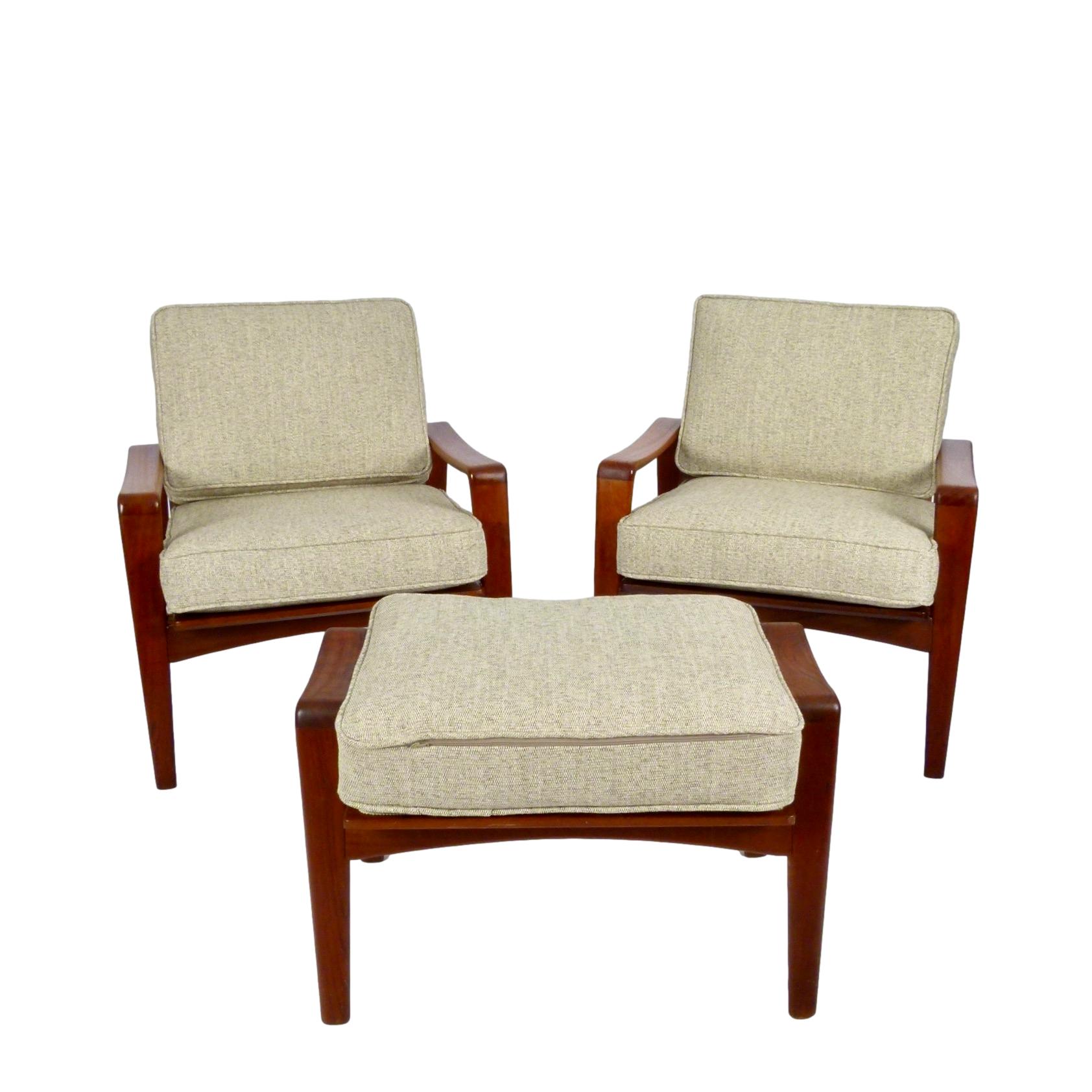 Arne Wahl Iversen Lounge Chair Set at City Issue Atlanta