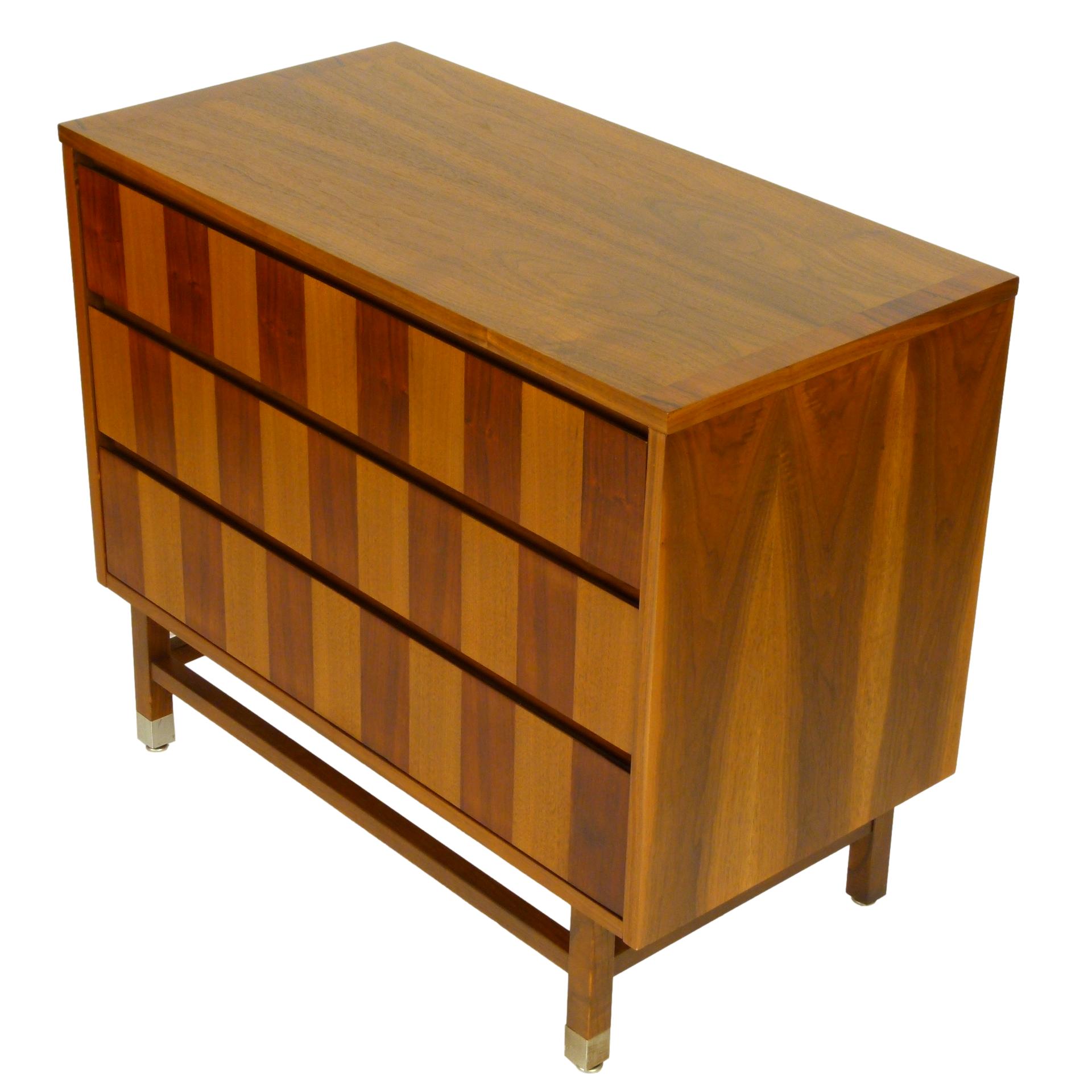 1960s Walnut and Rosewood Chest 22 at City Issue Atlanta