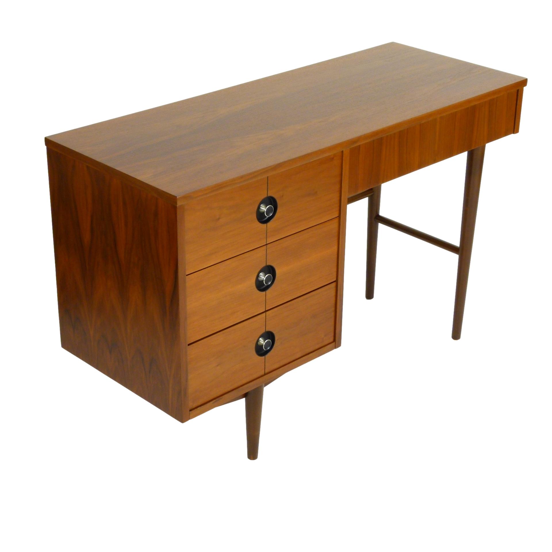 Stanley Walnut Desk w/ Formica Top – Atomic Furnishing & Design