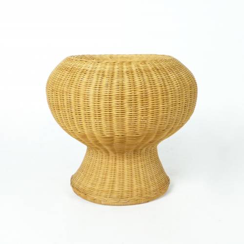 Rattan Mushroom Table 20 at City Issue Atlanta