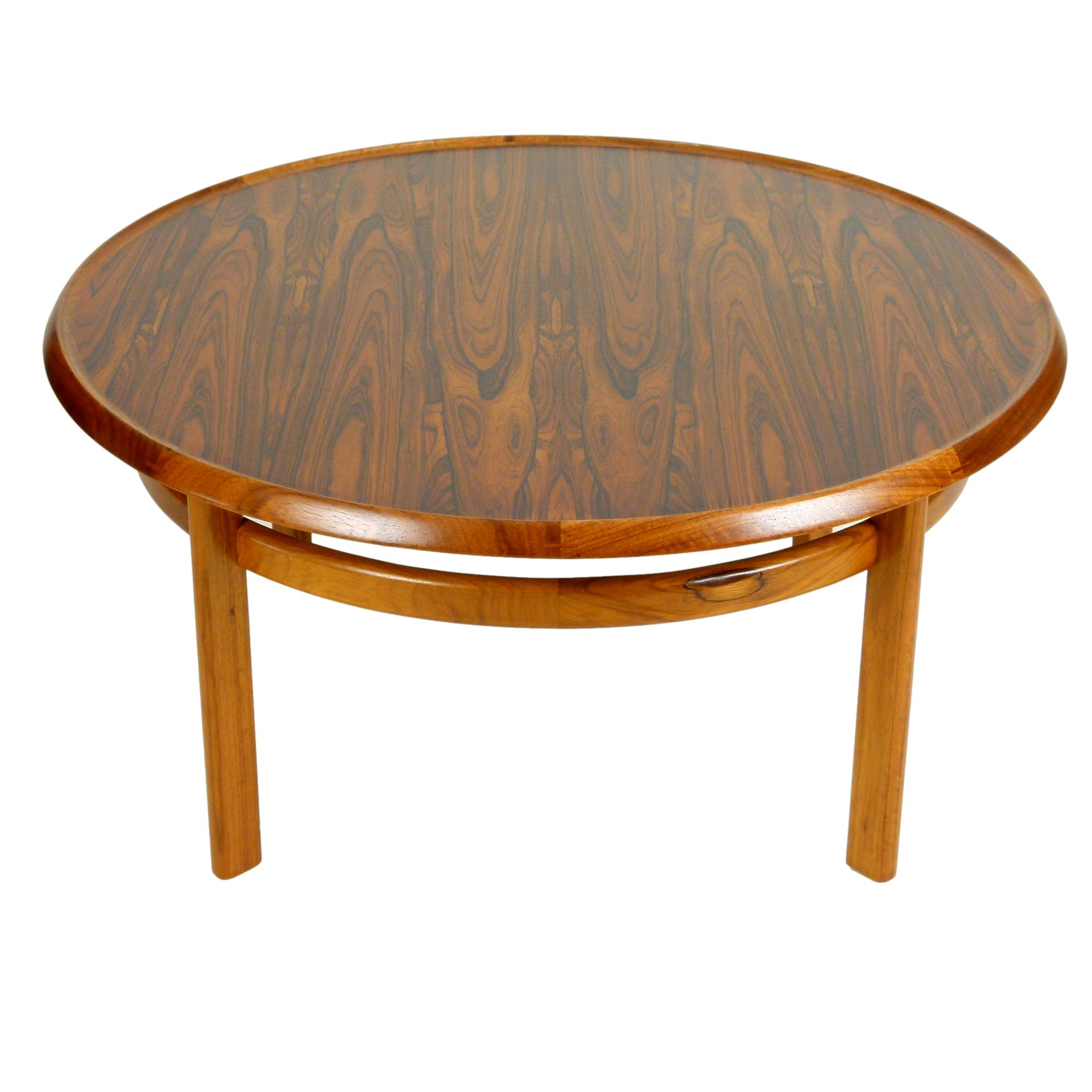 Rosewood Coffee Table by Torbjorn Afdal for Bruksbo, Norway 22 at